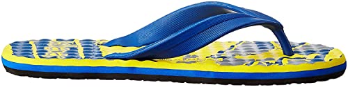Image of BAHAMAS Men's BH0028G Yellow N. Blue Flip Flops 9 (BH0028GYLNB0009)
