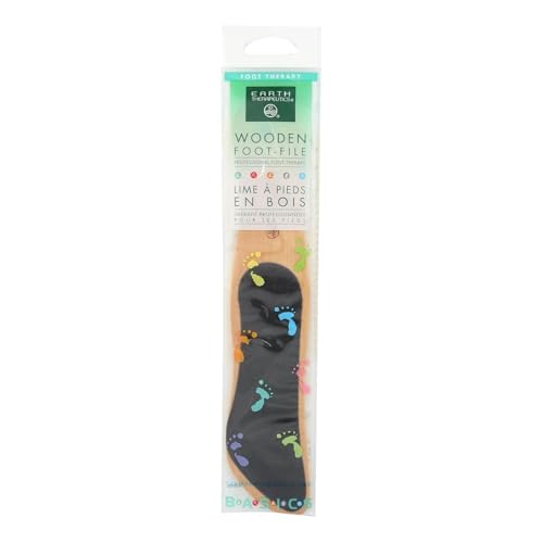 Earth Therapeutics Wooden Foot File (Pack of 12)