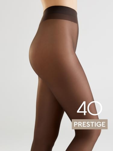 Image of Conte Women's Classic Silky Semi Opaque Pantyhose Tights Prestige 40 Den