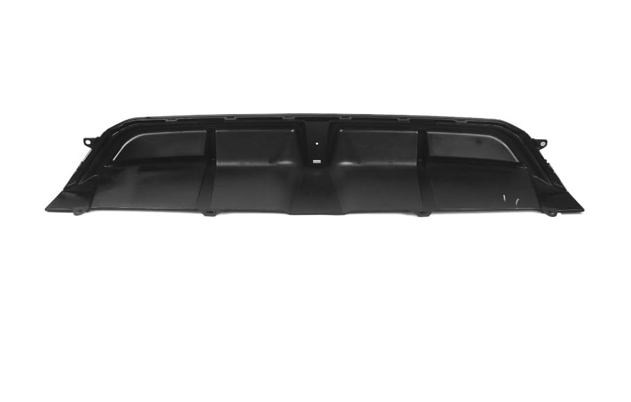 Difusor parachoques trasero Civic Hatchback 2022 2023 2024 labio spoiler protector negro brillo 7