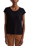 edc mantel Standard edc by ESPRIT Damen 031CC1K317 T-Shirt, 001/BLACK, M