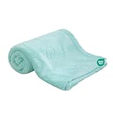 Soft Cozy Fleece Baby Blanket Animal Pattern Soft Cozy Fluffy Plush Receiving Blanket for Newborn Infant Toddler, Warm Crib Stroller Blanket for Boys Girls, 30'x40', Green