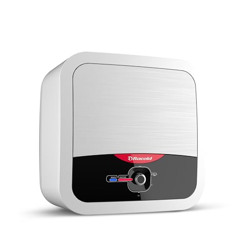 Image of Racold Omnis RS 15L Vertical 5 Star Storage Wall Mount Water Heater(Geyser) With Free Standard Installation&Pipes|Extra Durability With Titanium Enamelled Coating|Shower Ready Indicator|Children Care