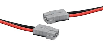 E-Rex Anderson SB50 Connector Male+Female Pair with DC Cable.