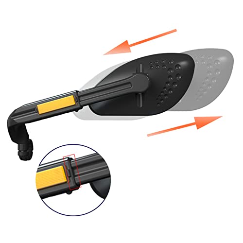 Guidon de recul vélo rotatif 360 miroir haute définition premium - 6