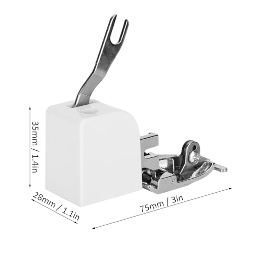 Pie prensatelas con cortador lateral para máquina de coser miniatura 6