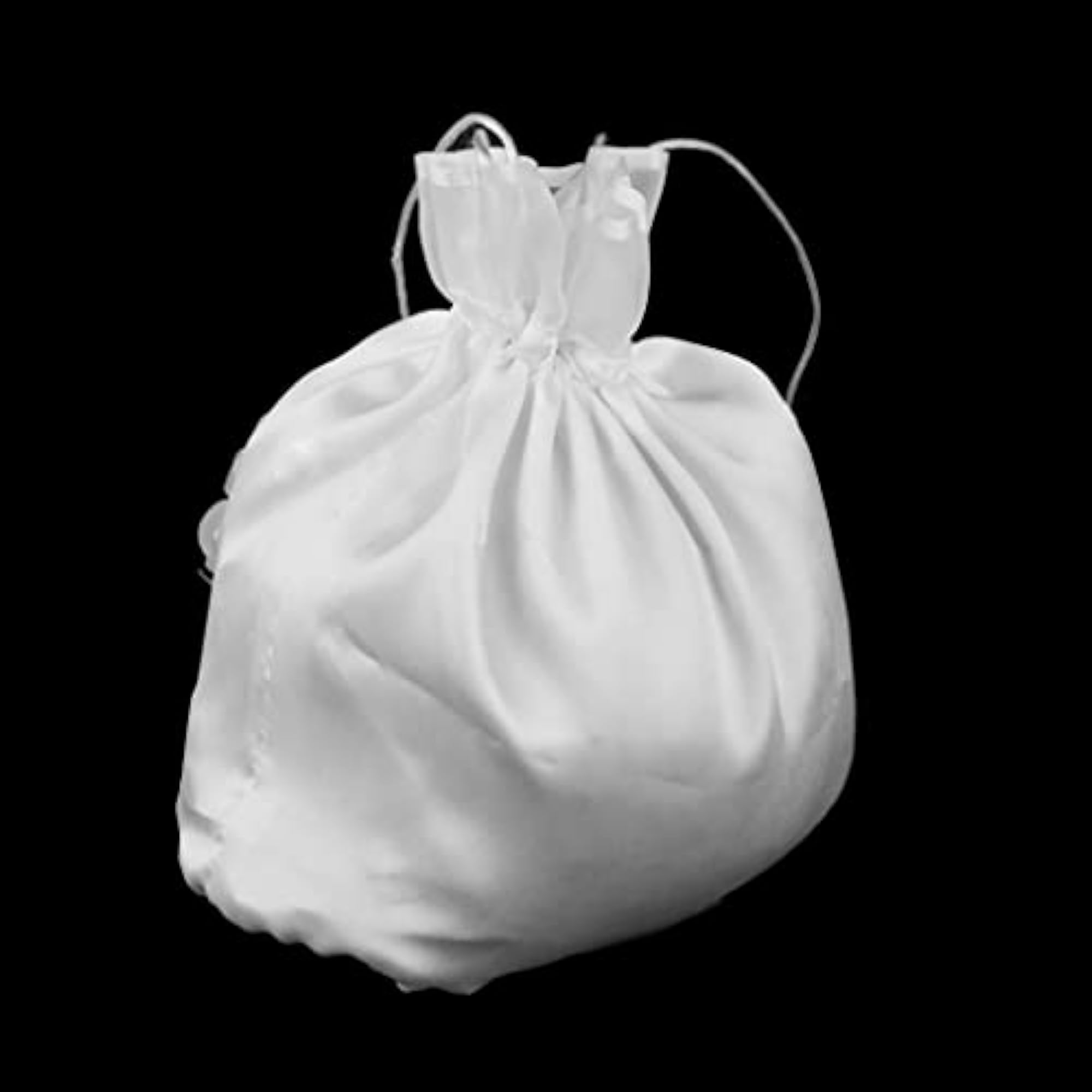 Satin Pearl Rhinestone Wedding Bridal Dolly Bag