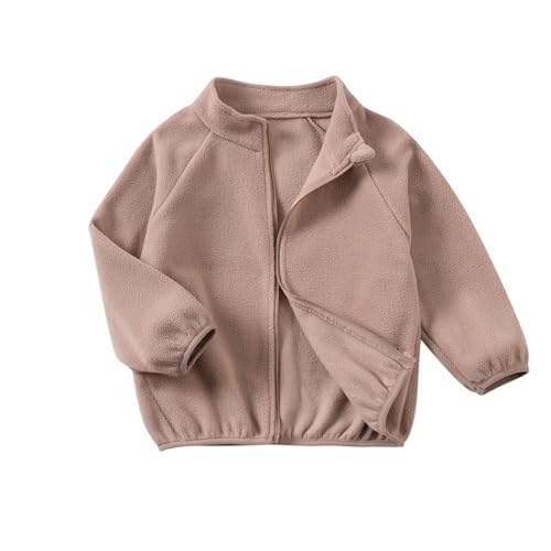 Boys And Girls Polar Fleece Jacket Fall Winter Fuzzy Warm Jackets Outwewear Fall Winter Long Sleeved Coat 1-6 Years