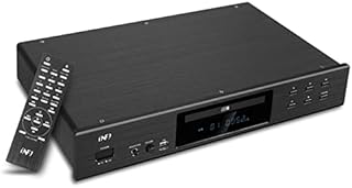 INFI Audio Pure CD Player Audiophile Home HiFi Lossless Music Stereo System for Home, MP3, USB, Audio in, Remote Control Included