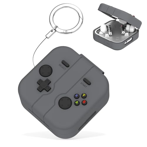 Nothing Ear 3�C���z��(2025)�p�V���R���P�[�X�A���킢��3D����ϏՌ��ی�J�o�[Nothing Ear�Ή� (3) �L�[�����O�t���P�[�X�A�N�Z�T���[(�u���b�N)