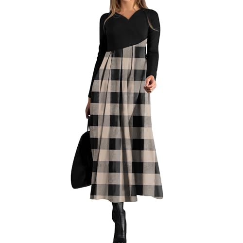 Generisch Kleid Damen Winter Pulloverkleid Christmas Dress Damen Winterkleid Winterkleider Strickkleid Große Größen Winterkleid Damen Lang...