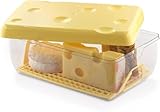 Snips Salva Formaggio 3L - Porta Formaggio da Frigorifero Salva Freschezza, Contenitori per Alimenti Formaggi, Griglia Rimovibile Salvafreschezza, Contenitore Frigo Antimuffa 26x17x10,5 Made in Italy