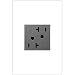 adorne Magnesium Tamper-Resistant 20A GFCI Wall Outlet