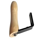 GALPADA Maniglia Precisione Stiro e Ricambio Vapore per a di Ferro da in Legno Impugnatura Confortevole nello Stiro, per Sostituzione Accessori Casa