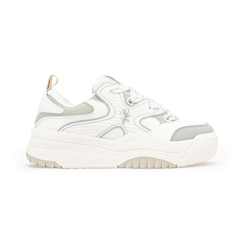 Image of Red Tape Super Sneaker for Women | Low-Cut Casual Style, Classic Footbed & Everyday Comfort