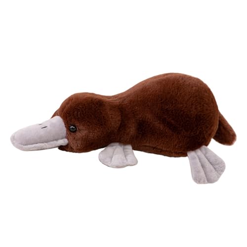 champracer Schnabeltier Kuscheltier Plüschtier Ente Kuscheltier Simuliertes Plüsch-Schnabeltier Puppe Geschenke für Kinder