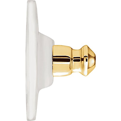 UnCommon Artistry Gold Tone Hypo Allergenic Bullet Clutch Earring Backs with pad (50)