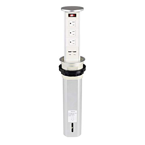 Automatic Raising Type Surge Protector Pop up Outlet Retractable Hidden Recessed Power Strip