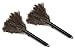 2-Pack Alta Dusting Products Retractable Feather Duster - Genuine Ostrich Feathers with Metal-Wire Binding