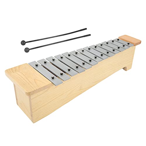 Metallophone, Environmentally Friendly Paint Professional Tones Crisp Sound 13 Note Glockenspiel Accurate For Music #TOP5