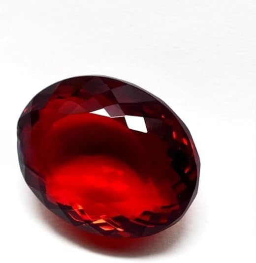 Natural 54 Ct Pigeon Blood Red Ruby Oval Cut Certified Loose Gemstone for Jewellery Making