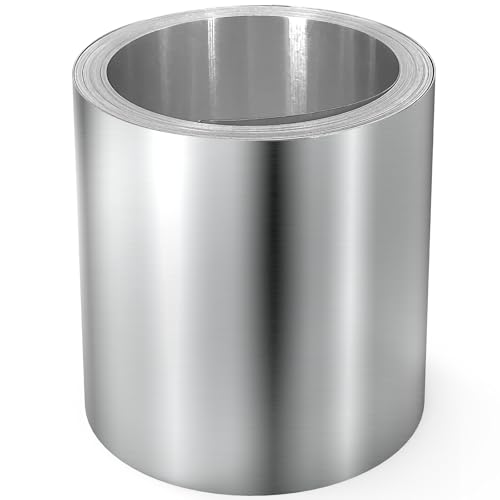 4 in x 50 ft Aluminum Flashing Roll - Roofing Flashing Rolls for Sealing Windows Doors, Shed Weatherproofing Areas