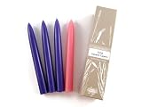 Toadily Handmade Beeswax Candles, LLC AdventNewSolidTaperSet