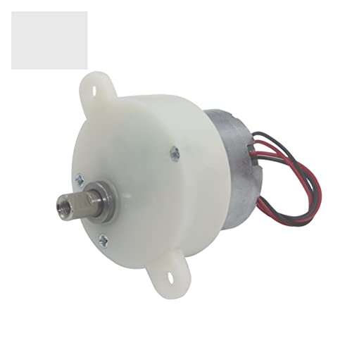 Motorreductor 5RPM 100RPM DC 6V con engranaje de plástico y eje excéntrico de baja velocidad