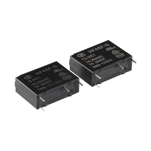 Relais HF46F-G-12-HS1T Hongfa 4 broches 12V pour circuit imprimé