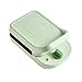 JDKC- Gofreras Máquina para Hacer Refrigerios 5 en 1 Deep Fill con Platos Intercambiables para Gofres, Paninis y Sándwiches Tostados Máquina de Anillos de Sincronización Sandwicheras (Color : Green)