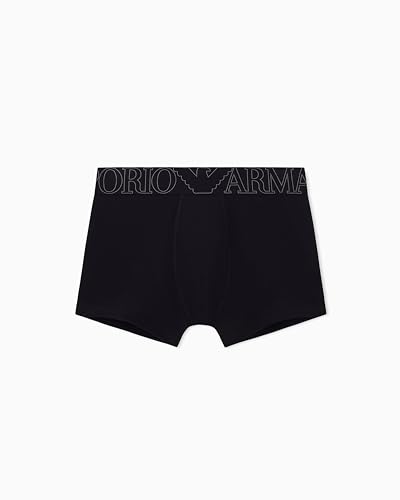 Emporio Armani Man's MEGALOGO Boxer Black M