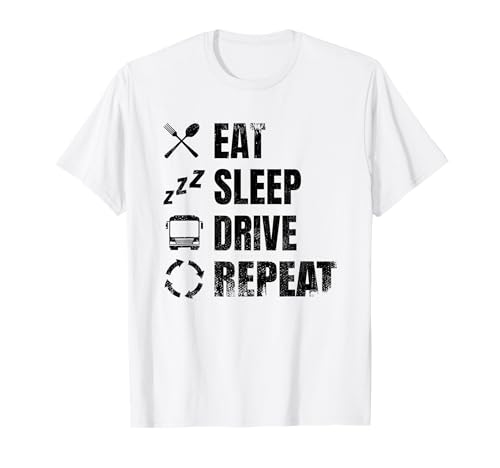 Horario del conductor de autobús Camiseta