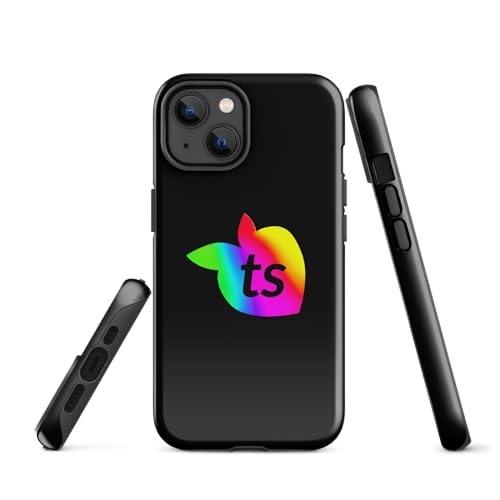 Étui iPhone 14 noir Pride 2025 protection antichoc durable - 2