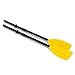 RNXRZANK 2Pcs PVC Ribbed French Oars Canoe Rowing Rubber Dinghy