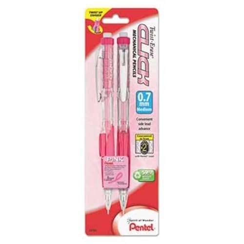Porte-mine Pentel Twist-erase 0,7mm avec grande gomme rotative