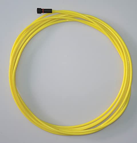 CHNsalescom LI TWECO Series American Style MIG MAG PTFE Graphite Steel Liner Welding Liner (Teflon-Yellow,25 feet)