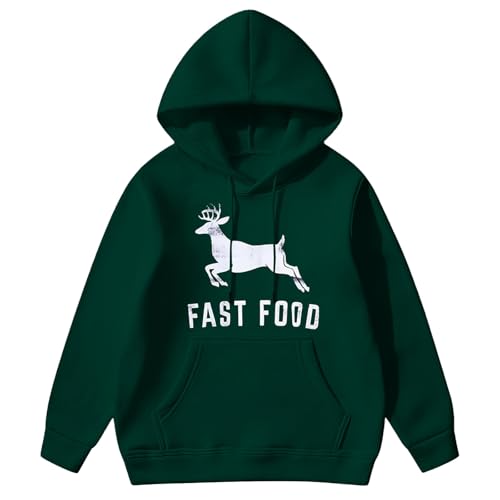 Sudadera estilo americano para hombre que elimina el frío con terciopelo grueso verde xxl