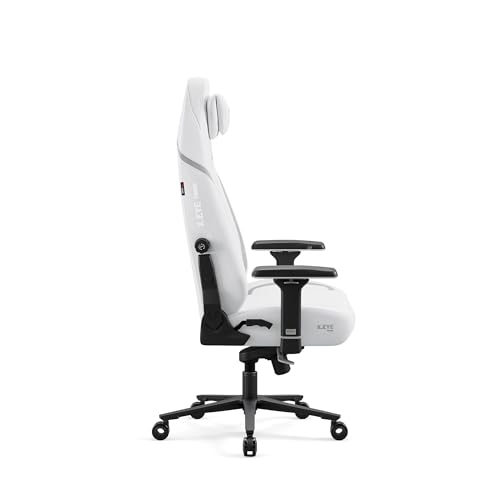 X-Eye Prime Sedia Gaming Ergonomica in Tessuto con Seduta Raffreddante, Poggiatesta Magnetico Memory, Supporto Lombare Regolabile ProSpine, Braccioli 4D e Base in Metallo Ghosted White - Sedia gaming - Immagine 14