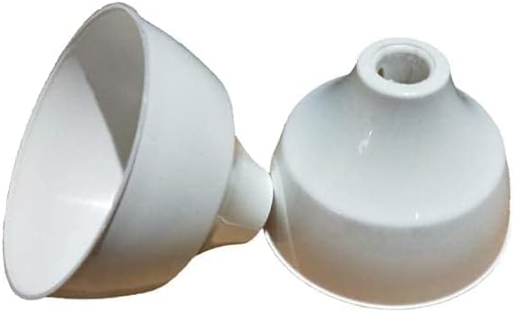 Ceiling Fan Canopy/Ceiling Fan Cups Suitable for All Types of Fans Pack of 2 (White)
