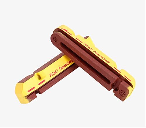 Miniatura 4 de Pastillas de freno de llanta de carbono, corcho y compuesto de carbono, compatibles con Shimano All Road Bike Series incluyendo Dura RaceUtegra  105