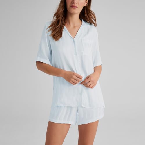 Image of Tommy John Women's Short Sleeve Top and Short Pajama Set