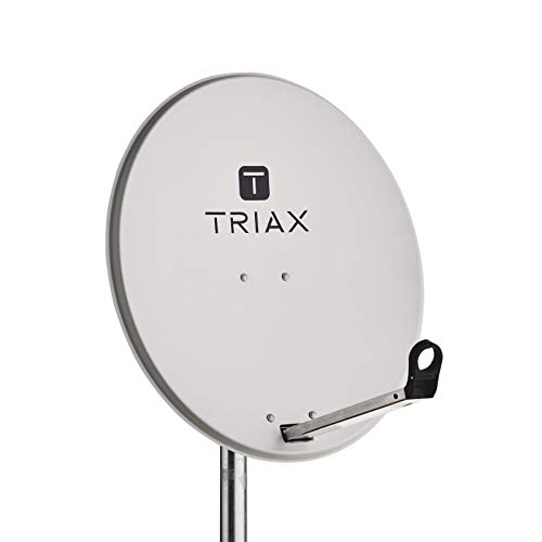Triax Parabole Satellite Acier 65cm avec système CLIC-on idéal Astra Eutelsat