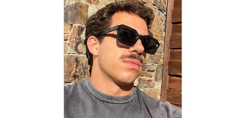 Image of Meller by Lenskart | Nayah | Green Full Rim Sunglasses | Large Hexagonal Frame | Polarised and UV Protection | Contemporary Styles for Men & Women | Designed in Barcelona