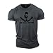 GYMTIER Bodybuilding-T-Shirt der Männer - Beast Within - Fitness-Trainingsoberteil