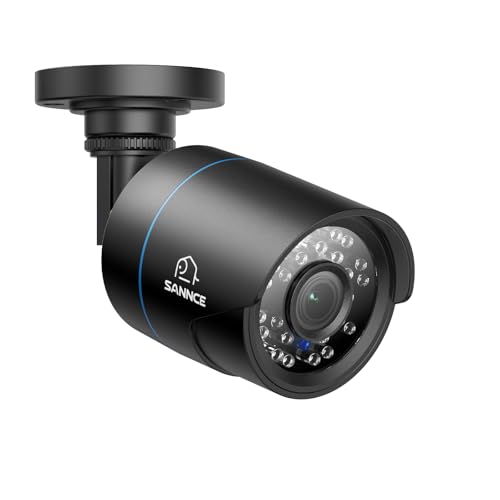 SANNCE 1080P Security Camera AHD/TVI/CVI/CVBS 4-in-1 CCTV Camera IP66...