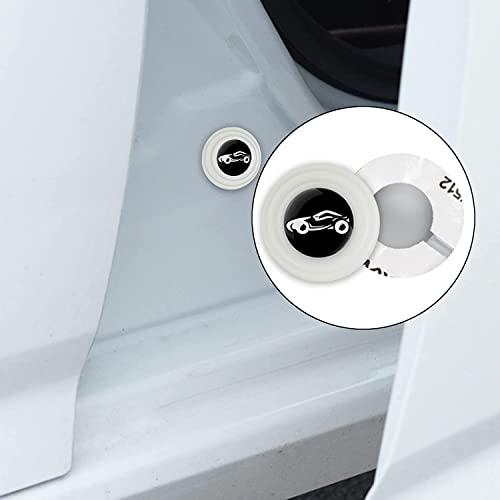 Image of BRAINLE Rubber Shock Absorber for Car Door Protection Guard Accessories and Gadgets, Durable Pads and Protectors (UV)