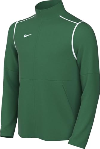 Nike FJ3022-302 M NK DF PARK20 TRK JKT K R Jacket Herren PINE GREEN/WHITE/WHITE Größe M – Ansicht 1