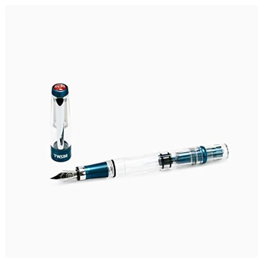 Twsbi Diamond 580AL R Prussian Blue Pen M - Special Edition Graphic Pen
