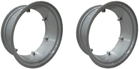 #US Replace Parts 2 WHEEL RIMS 12X28 for Case 311B 312 385 400B 410B 411B 420B 430 431 440 441 (AikePart1025-3071)