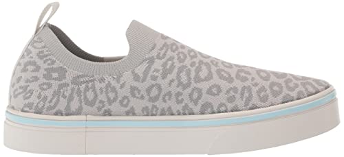Reebok Women's Onlux Slip On First Walker Shoe, Pure Grey/Glass Blue, 8 #TOP5